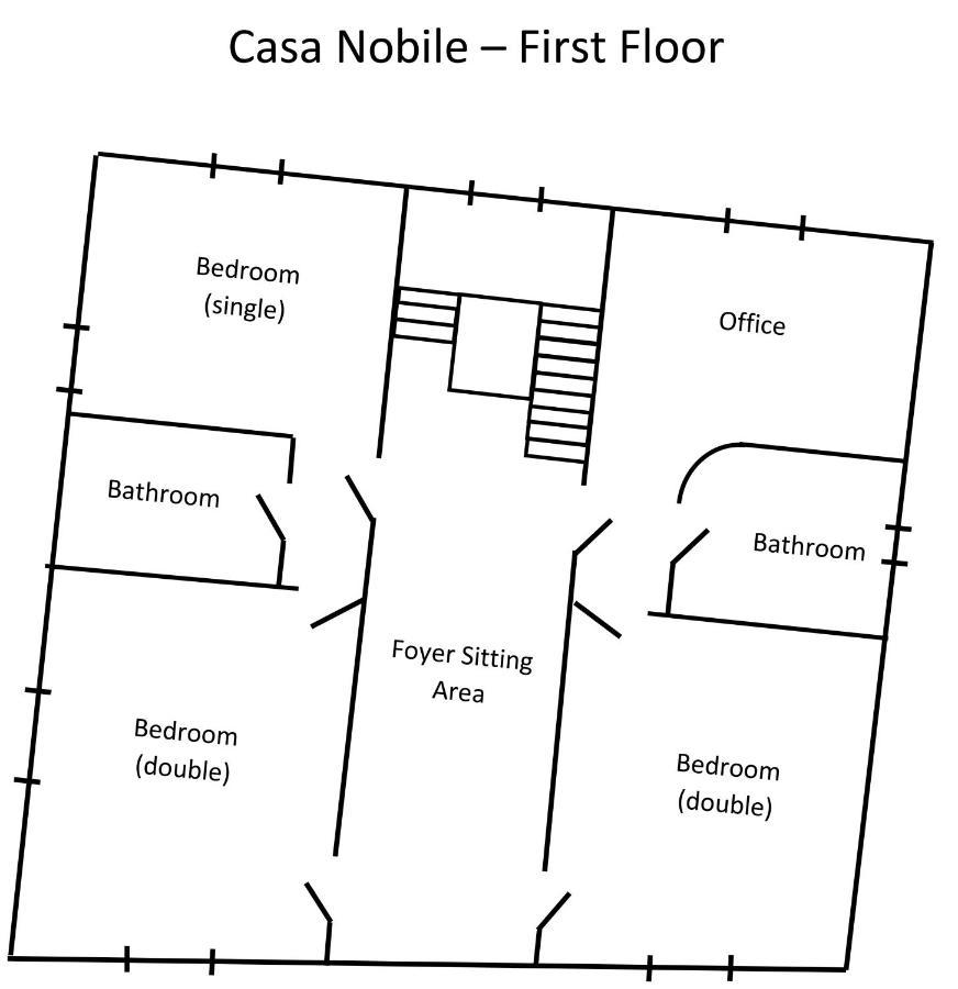 Casa Nobile Villa Castelmuzio Luaran gambar